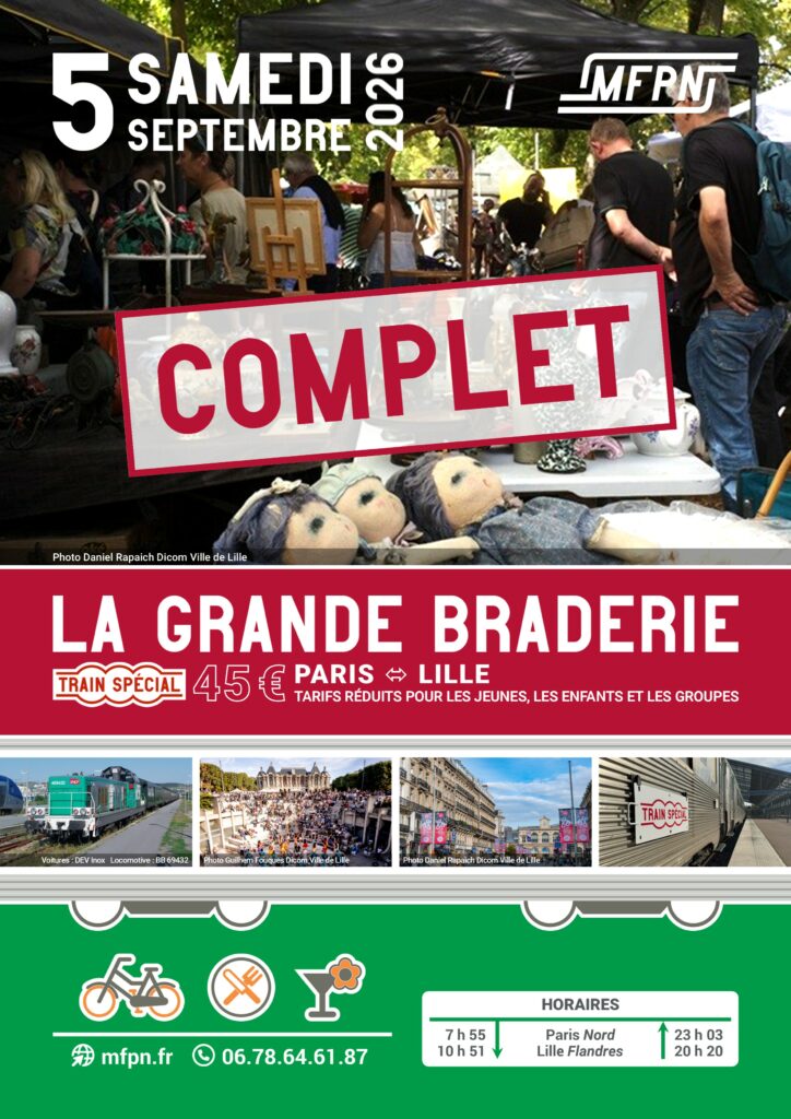 affiche SAMEDI 5 SEPTEMBRE 2026 : LA GRANDE BRADERIE